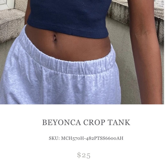 Beyonca Crop Tank 💕 || (NWOT) - Picture 5 of 6